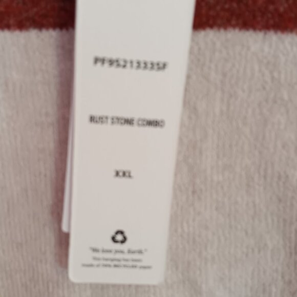 Pinque Women's Gina Crew Neck Fall Color Block Sweater XXL NWT - Picture 4 of 6